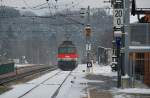 1142 615 verläßt mit R 2023 den Bahnhof in Tullnerbach-Pressbaum ... 1142 615 verläßt mit R 2023 den Bahnhof in Tullnerbach-Pressbaum ...