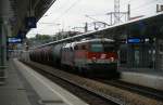 1142 672 zieht in Tandem-Steuerung mit Railjet-Testlok 1016 035 einen ...