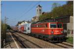 br-1142 Altlack 1142.566 mit REX 7138, in Greifenstein-Altenberg am 17.04.2010.
