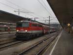 Die 1142 673 am 05.01.2010 mit einem REX bei der ... Die 1142 673 am 05.01.2010 mit einem REX bei der ...
