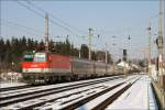 br-1144 1144 016 mit IC 733 'Der Warmbaderhof' von Wien Meidling nach Lienz.
Zeltweg 02.2010