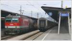 Der versp�tete EC nach M�nster ist eingetroffen und 1144 203-7 ...