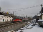 Die 1144 208 am 19.12.2009 mit einem OIC bei der ... Die 1144 208 am 19.12.2009 mit einem OIC bei der ...