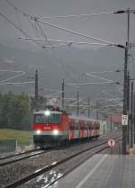 Bei wiedrigster Witterung ist am 24.07.2010
die 1144 079 mit dem ... Bei wiedrigster Witterung ist am 24.07.2010
die 1144 079 mit dem ...