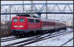 Auch schon lange Geschichte. 115 154-7 f�hrt den NZ1449 nach ...