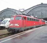 115 350-1 im HBF ...  Dieter Berger 08.03.2010
