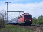 115 278-4 mit dem D441 am 5.5.2010 in der Berliner ...