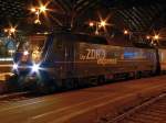 120 151-6 ZDF-Express in K�ln Hbf. am 23.11.09  ...