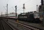 120 159 steht abgeb�gelt in Hannover auf dem HBF  ...