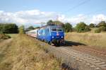Die Lok habe ich mit meinem Foto-Kollegen am 29.8.2009 aufgenommen. ...