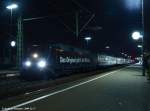 BR 120 Seit dem Fahrplanwechsel am 12.12.2009 gibt es ganz neu den IC 2010 'LORELEY' von T�bingen (abf. 6:11 Uhr) nach D�sseldorf mit der M�rklin-Lok 120 159 auf dem Weg nach Stuttgart im BF N�rtingen (6:40 Uhr). (17.12.2009) 