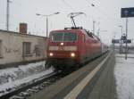 Hier 120 114-4 mit ...  Alexander Borchardt 24.12.2009