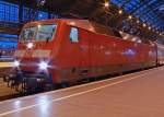 120 125-0 in K�ln Hbf. am 22.01.2010  ...