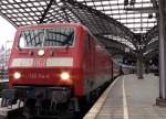120 114-4 in K�ln Hbf. am 29.01.2010  ...