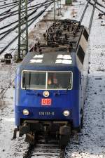 120 151 am 03.01.10 Im Vorfeld des M�nchner Hbf  ...