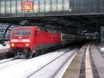BR 120 120 147-1 durfte am 13.02. einen IC Richtung Amsterdam bef�rdern.