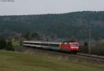120 135-9 mit dem IC 282 (Z�rich HB-Stuttgart Hbf) bei ...