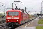 Die 120 501-2 der DB Systemtechnik in K�ln Deutz am ...