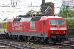 Die 120 501-2 der DB Systemtechnik in Köln Hbf am ... Die 120 501-2 der DB Systemtechnik in Köln Hbf am ...