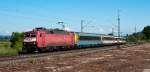 120 117-7 mit IC 184 (Z�rich HB - Stuttgart Hbf) ...