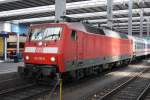 BR 120 120 150-8 war am 01.07.10 in M�nchen Hbf zu sehen.