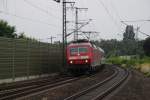 BR 120 120 104-8, am 23.07.2010 in Lehrte.
