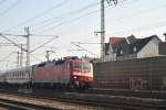 120 103-7 in Lehrte am 22.02.2011.  ...