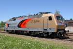 Die 120 159-9 in Freilassing am 01,08,10  ...