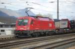 Lokportrait der 1216 022 (E 190 022) mit einer ROLA ...