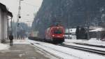 1216 016 mit einer Rola in Brixlegg Richtung Innsbruck am ...
