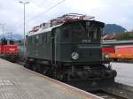 br-1245 1245.04 w�hrend 150 Jahre Eisenbahnen in Tirol/W�rgl auf W�rgl Hbf am 23-8-2008.