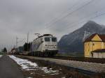 Die 139 310 am 05.12.2009 mit einem KLV-Zug unterwegs bei ... Die 139 310 am 05.12.2009 mit einem KLV-Zug unterwegs bei ...