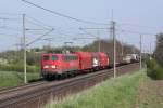 139 262-0 mit einem gemischten G�terzug in Magdeburg Diesdorf. Die ...