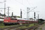 Am 29.5.10 durchf�hrt 139 314 mit einem VW-Zug den Lehrter ...