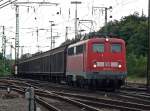 139 132-5 bei der Einfahrt in Gnf Gremberg am ...