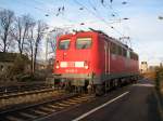 140 012-6 f�hrt am 29.12. 09 allein durch Ruhland  ...