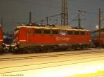 BR 140 Lokportraits 140 810-3 abgeb�gelt beim �bernachten im Bf Plochingen. (12.02.2010)
