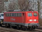 BR 140 Lokportraits 140 002-7 mit MB-Autozug in K�ln M�lheim am 22.02.2010 
