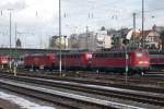 Am 21.02.2010 steht die 140 761-8 mit 140 779 und ...