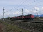 Ein Lokzug mit 1x 145 1x 185 und 2x 140 ...
