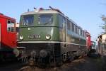 BR 140 Lokportraits Die E40 128 im DB Museum Koblenz-L�tzel am 05,04,10