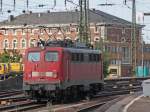BR 140 Lokportraits 140 833-5 als Tfzf Richtung K�ln bei der Durchfahrt in Aachen Hbf, 11.6.10