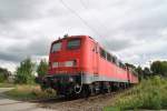 140 838-4, im Ex-BW Lehrte, am 16.08.2010.  ...