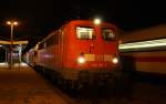 140 012 mit einem Autozug von Fallersleben nach Seelze in ...