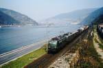 G�terzug mit 140 134-3 ...  Manfred Kopka 04.01.2010