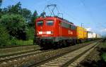 BR 140 mit Zugen 140 233  Graben - Neudorf  17.08.00