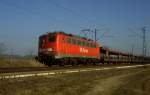 BR 140 mit Zugen 140 320  Wagh�usel  19.02.03