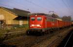 BR 140 mit Zugen 140 083  Asperg  29.09.00