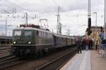 E 40 128 + 01 118 mit einem Sonderzug nach ... E 40 128 + 01 118 mit einem Sonderzug nach ...