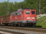 Eine BR 140 028-2 aus Richtung Braunschweig G�terbahnhof.  ...